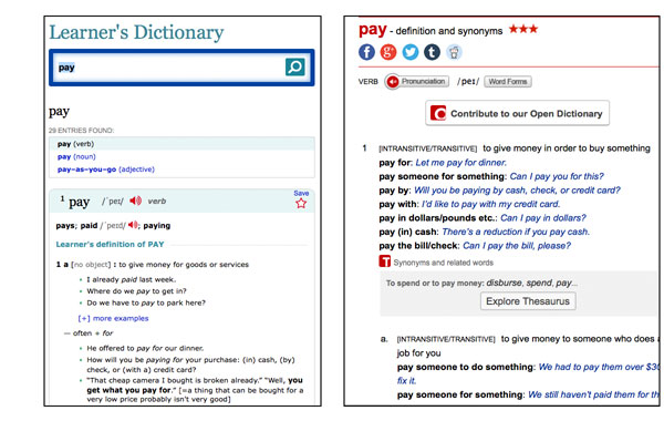 dictionaries---pay