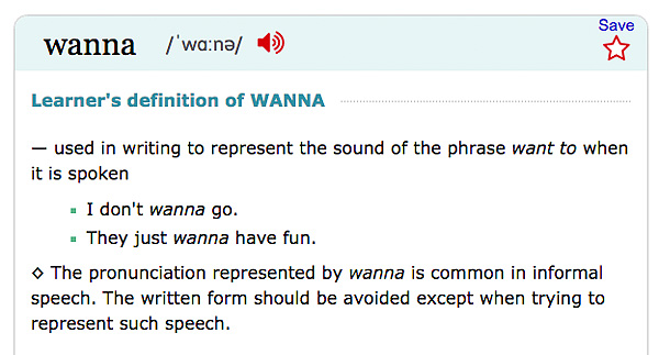 wanna